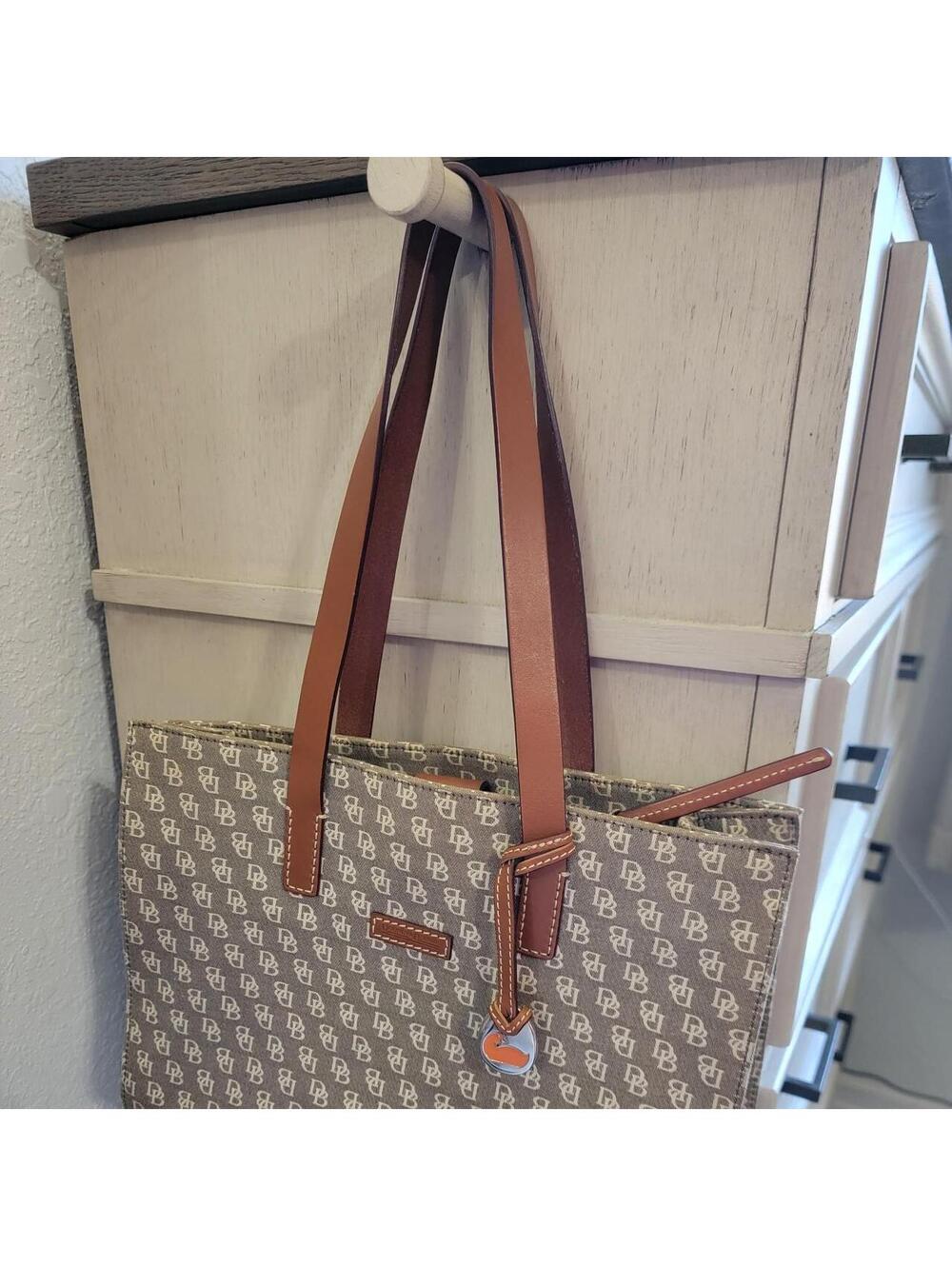 Dooney & Bourke Women's Brown and Tan Bag